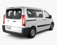 Fiat Scudo Panorama ShortWheelbase 2011 3d model back view