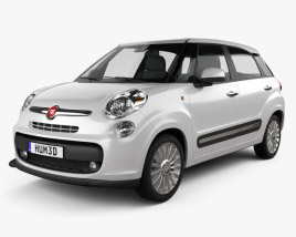 Fiat 500L 2015 3D model