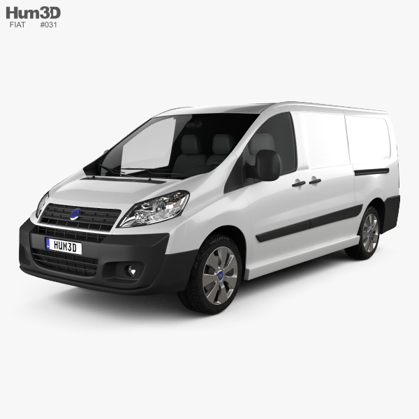 Fiat Scudo Panel Van L2H1 2013 3D model