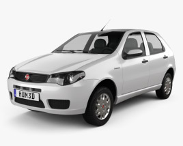 3D model of Fiat Palio Fire Economy 2014