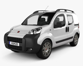 Fiat Fiorino Combi 2014 3D model