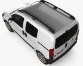 Fiat Fiorino Combi 2014 3D模型 顶视图