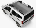 Fiat Fiorino Qubo 2014 3d model top view