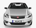 Fiat Siena 2015 3D 모델  front view