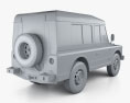 Fiat Campagnola 旅行車 1987 3D模型