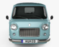 Fiat 600 T 1967 3d model front view