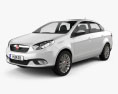 Fiat Siena 2015 3D 모델 