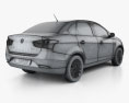Fiat Siena 2015 Modello 3D