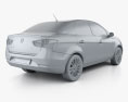 Fiat Siena 2015 3D 모델 