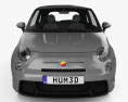 Fiat 500 Abarth 695 Biposto 2017 3d model front view