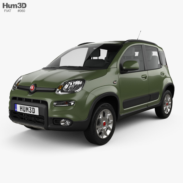 Fiat Panda 4x4 2015 3D model