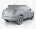 Fiat 500X 2017 3d model