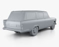 Fiat 2300 Familiare 1963 3d model