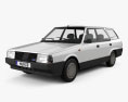Fiat Regata Weekend 1984 Modèle 3d