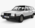 Fiat Regata Weekend 1984 3d model