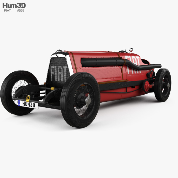 Fiat SB4 Eldridge Mefistofele 1924 3Dモデル