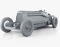Fiat SB4 Eldridge Mefistofele 1924 3D-Modell clay render