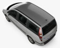 Fiat Ulysse 2010 3d model top view