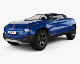 Fiat FCC4 2014 3D model