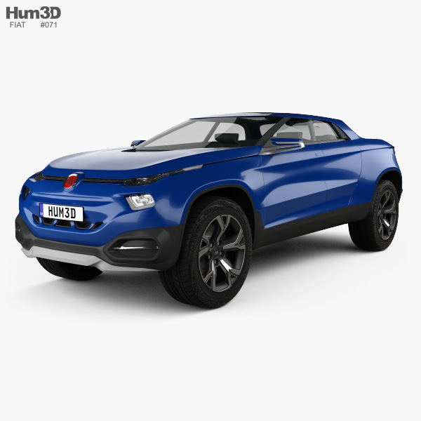 Fiat FCC4 2014 3D model