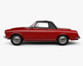 Fiat 1600 S Кабріолет 1963 3D модель side view
