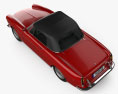 Fiat 1600 S Кабріолет 1963 3D модель top view