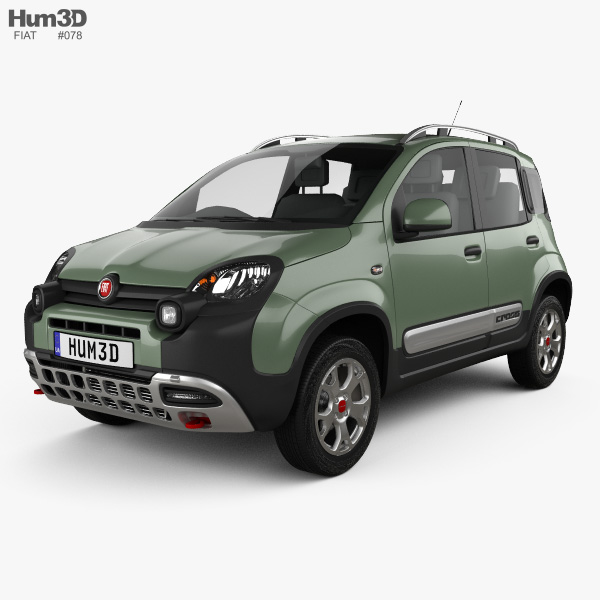 Fiat Panda Cross 2017 3D model