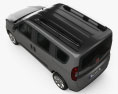 Fiat Doblo Passenger L1H1 2018 3d model top view
