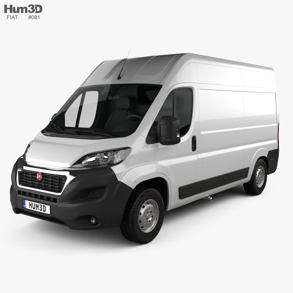 Fiat Ducato Panel Van L2H2 2017 3D model