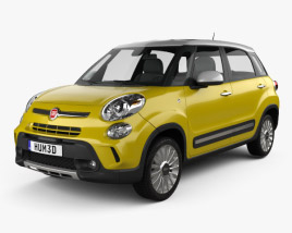 Fiat 500L Trekking 2018 3D model