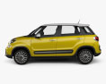 Fiat 500L Trekking 2018 Modello 3D vista laterale