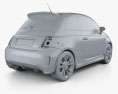 Fiat 500 Turbo 2017 Modello 3D