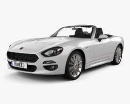 Fiat 124 Spider 2020 Modelo 3D