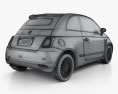 Fiat 500 C 2018 3D 모델 