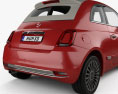 Fiat 500 C 2018 3Dモデル