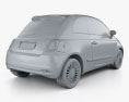 Fiat 500 C 2018 Modelo 3D