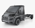 Fiat Ducato Single Cab Chassis L4 2017 3d model wire render