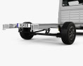 Fiat Ducato Single Cab Chassis L4 2017 3d model