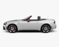 Fiat 124 Spider Abarth 2020 3d model side view
