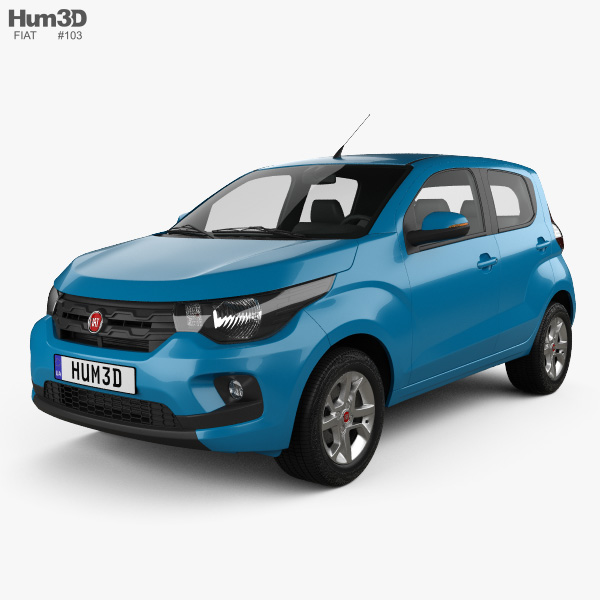 Fiat Mobi Like On 2020 3D model