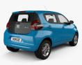 Fiat Mobi Like On 2020 3d model back view