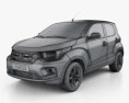 Fiat Mobi Like On 2020 3d model wire render