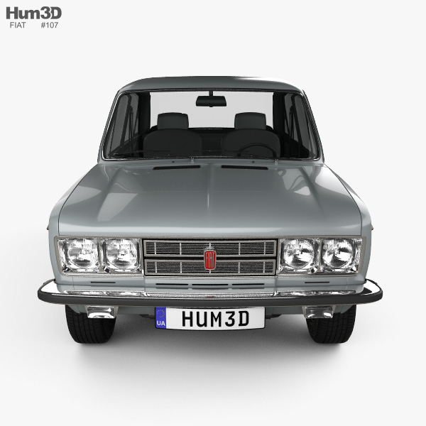 Fiat 125 1967 3d Model Vehicles On Hum3d