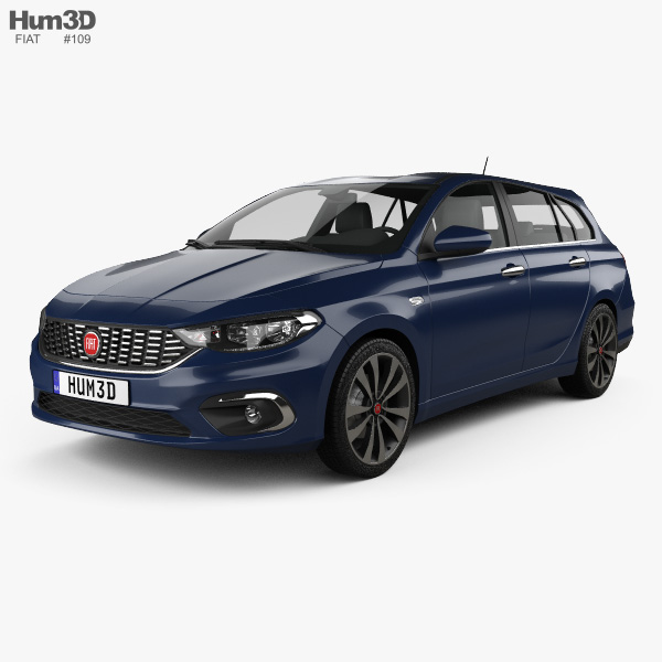 Fiat Tipo Station Wagon 2020 3D model