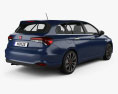 Fiat Tipo Station Wagon 2020 3d model back view