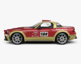 Fiat 124 Abarth Rally 2020 3d model side view