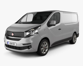 Fiat Talento Furgoneta 2016 Modelo 3D