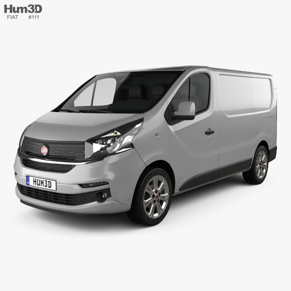 Fiat Talento Panel Van 2018 3D model