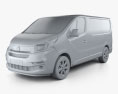 Fiat Talento Panel Van 2018 3d model clay render