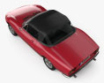 Fiat Dino Spider 2400 1969 3d model top view